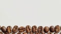 The Coffee Beans Background.AI generated image Royalty Free Stock Photo