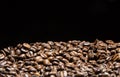 Coffee beans background