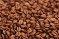 Coffee Beans background close up Royalty Free Stock Photo