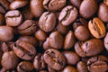 Coffee beans background