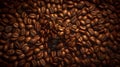 Coffee Beans Background, Image Ai Generated Royalty Free Stock Photo
