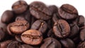 Coffee beans background texture. Royalty Free Stock Photo