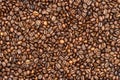 Coffee beans background texture Food drink Royalty Free Stock Photo