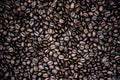 Coffee Beans Background and Texture