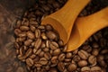 Coffee beans bag Royalty Free Stock Photo