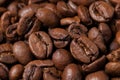 Coffee beans. Close up.