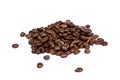 Coffee beans closeup