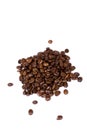 Coffee beans closeup