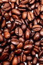 Coffee beans closeup background Royalty Free Stock Photo