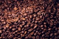 Coffee beans closeup