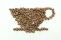 Coffee Beans cup shape