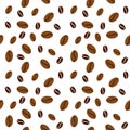 Coffee beans. Flat vector illustration