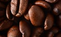 Coffee beans full frame background Royalty Free Stock Photo