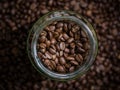 Coffee Beans in Glass