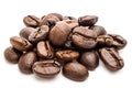 Coffee beans in a pile Royalty Free Stock Photo