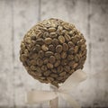 Coffee beans souvenir Royalty Free Stock Photo