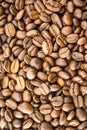 Coffee beans texture brown background Royalty Free Stock Photo