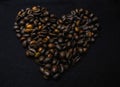 Coffee been heart