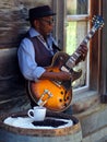 Coffee and the Blues Royalty Free Stock Photo