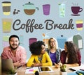 Coffee Break Beverage Pause Relaxation Casual Concept Royalty Free Stock Photo