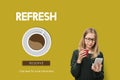 Coffee Break Drink Free Time Concept Royalty Free Stock Photo