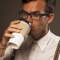 Coffee break Royalty Free Stock Photo