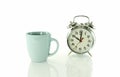 Coffee break at ten o clock Royalty Free Stock Photo