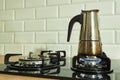 Coffee brewing machine