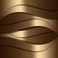 Coffee brown wavy background with a smoky tint.