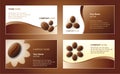 Coffee business card template