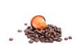 Coffee capsule Royalty Free Stock Photo