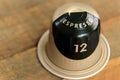 Coffee capsule with the strenght number 12 flavour