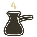 Coffee cezve icon