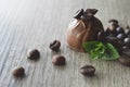 Coffee chocolate pralines Royalty Free Stock Photo