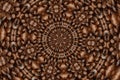 Coffee Circles Background