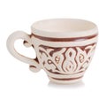 Coffee clay cup