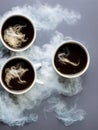 Coffee Cloud: A Trio of Steamy Cups