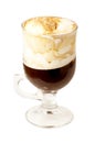 Coffee cocktail in glass #15 Royalty Free Stock Photo