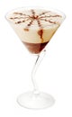 Coffee cocktail in glass #17 Royalty Free Stock Photo