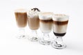 Coffee cocktails Royalty Free Stock Photo