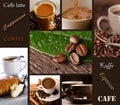 Coffee collage