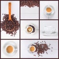 Coffee collage collection