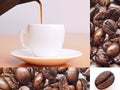 Coffee - collage of pictures