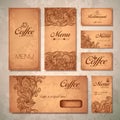 Coffee concept design Royalty Free Stock Photo