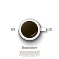 Coffee conception. Metaphor for idea