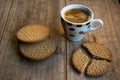 Coffee and Cookie for a good breakfast!