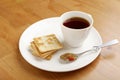 Coffee , cookie and jam Royalty Free Stock Photo