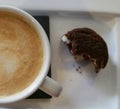 Cookie and coffee