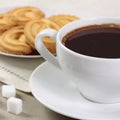 Coffee and cookies