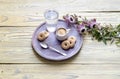 Coffee in a cup and cookies Royalty Free Stock Photo